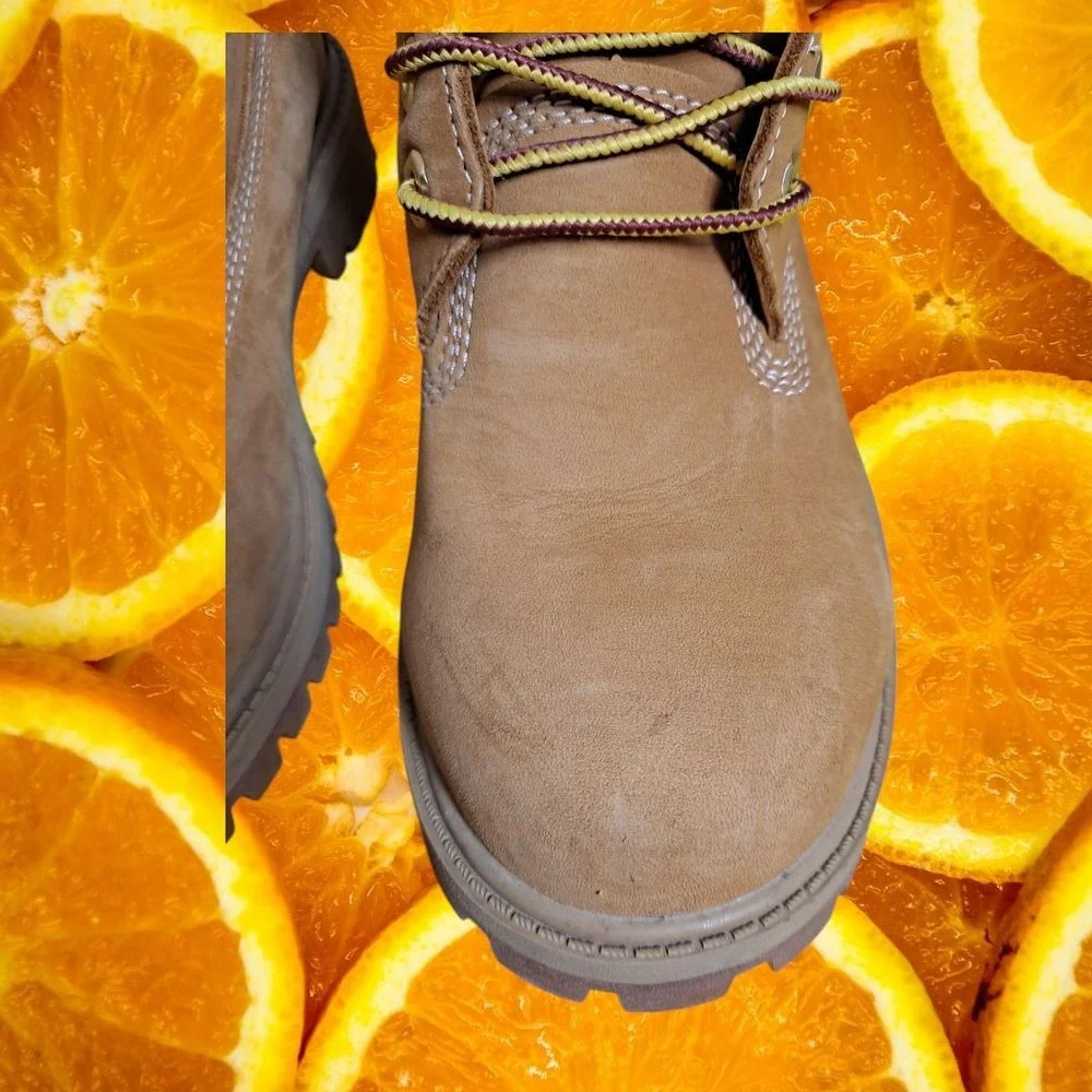 Timberland Kids' Boots Premium‎ Waterproof Padded Collar Wheat Size 4.5